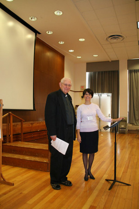Fr. Skeris & Amy Zuberbueller