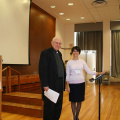 Fr. Skeris & Amy Zuberbueller